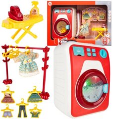 Žaislinė skalbimo mašina su priedais Gotel B22J цена и информация | Игрушки для девочек | pigu.lt