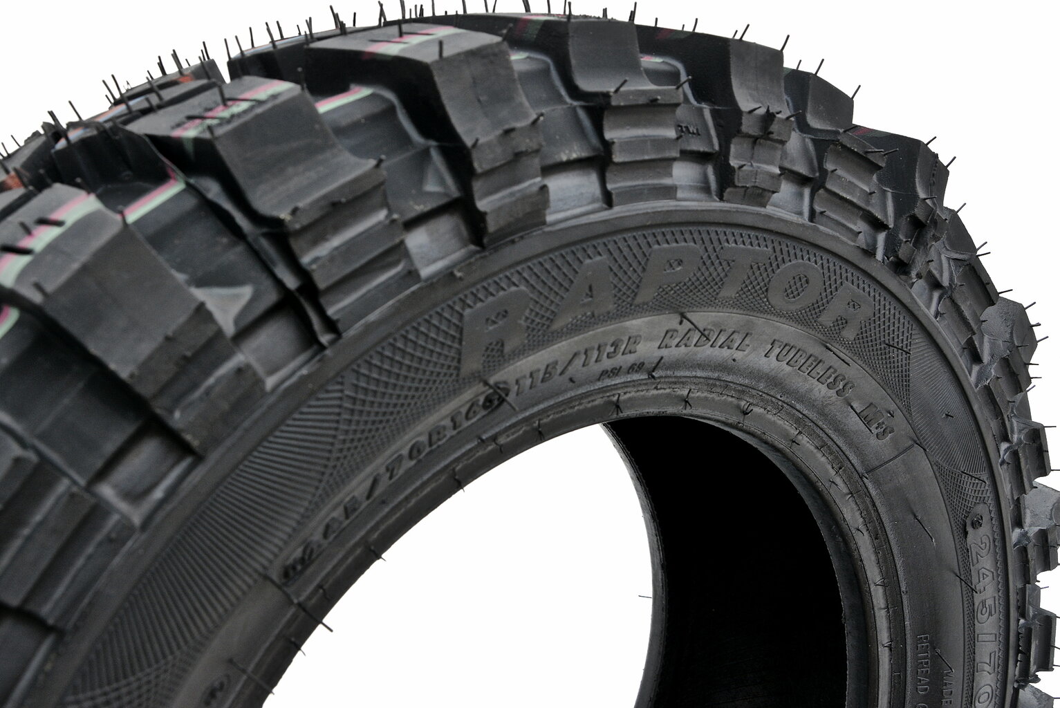 245/70 R16 RAPTOR Padanga 113R Offroad 4x4 SUV MT M+S 3PMSF kaina ir informacija | Universalios padangos | pigu.lt