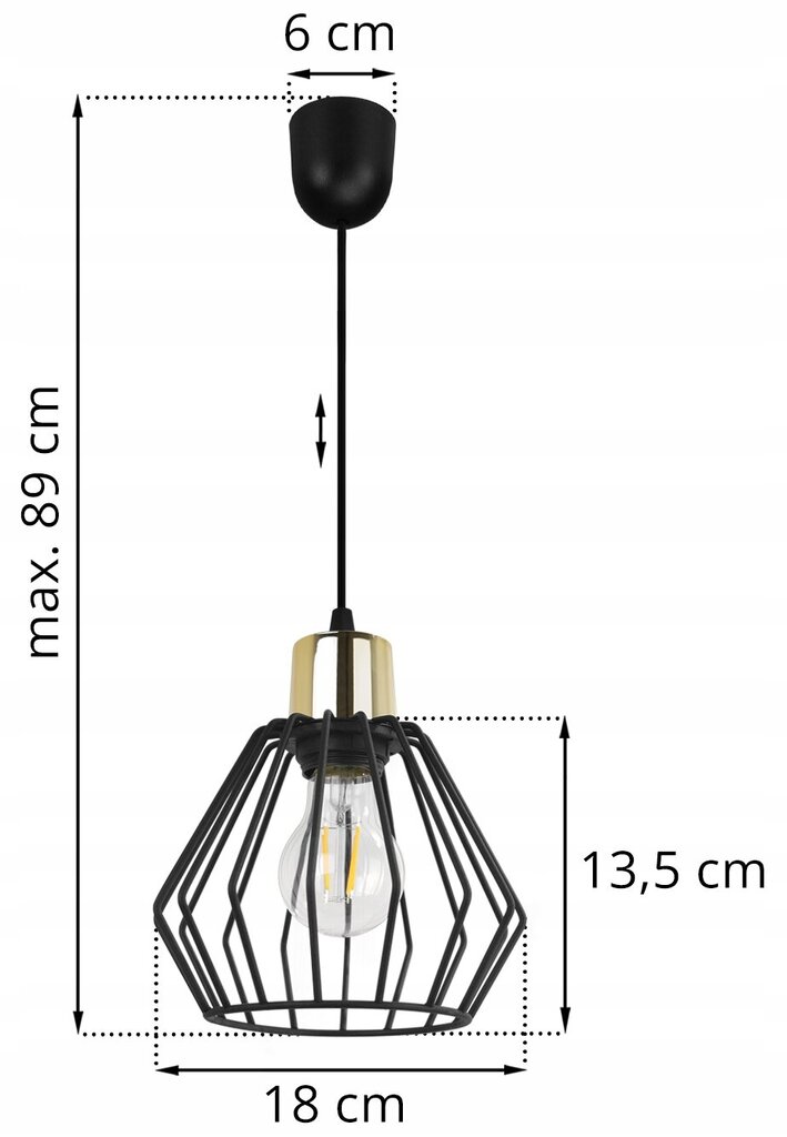 LightHome pakabinamas šviestuvas Nuvola kaina ir informacija | Pakabinami šviestuvai | pigu.lt