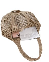 Paplūdimio krepšys su tinkleline struktūra, Electronics LV-2437, haki spalvos, 1 vnt. kaina ir informacija | Moteriškos rankinės | pigu.lt