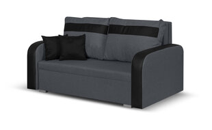 Sofa-lova Condi2, pilka/juoda kaina ir informacija | Sofos | pigu.lt