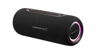 "Volkano X" VXS100 serijos nešiojamasis "Bluetooth" garsiakalbis su RGB apšvietimu kaina ir informacija | Garso kolonėlės | pigu.lt