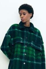 Paltas moterims Lumina, žalias цена и информация | Женские пальто | pigu.lt