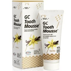 Remineralizuojantis dantų kremas be fluoro, vanilės skonio GC Tooth Mousse Recaldent, 35 ml kaina ir informacija | Dantų šepetėliai, pastos | pigu.lt