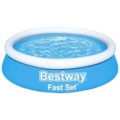 Pripučiamas baseinas Bestway Fast Set, 183x51cm, be filtro kaina ir informacija | Baseinai | pigu.lt