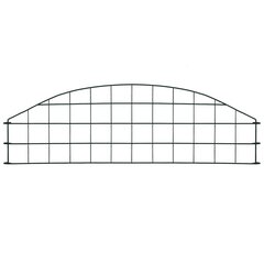 Tvoros rinkinys tvenkiniui, žalias, 77,3x26cm, arkinis viršus цена и информация | Заборы и принадлежности к ним | pigu.lt