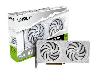 Palit GeForce RTX 4060 Ti White (NE6406T019P1-1048L) kaina ir informacija | Vaizdo plokštės (GPU) | pigu.lt