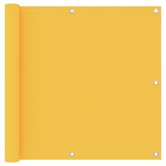 Balkono pertvara, 90x500 cm, geltona kaina ir informacija | Skėčiai, markizės, stovai | pigu.lt