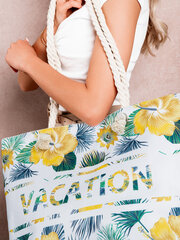 Paplūdimio krepšys ant pečių yellow uniwersalny kaina ir informacija | Moteriškos rankinės | pigu.lt