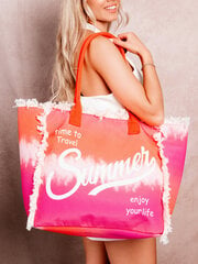 пляжная сумка через плечо blr273 - оранжевая 125723-uniw цена и информация | Женские сумки | pigu.lt