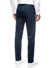брюки-чиносы мужские p1473 - темно-синие 125695-I цена и информация | Мужские брюки | pigu.lt