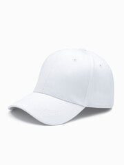 Vyriška beisbolo kepurė balta kaina ir informacija | Vyriški šalikai, kepurės, pirštinės | pigu.lt