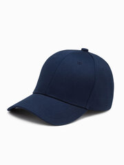бейсболка мужская h167 - темно-синяя 125618-uniw цена и информация | Мужские шарфы, шапки, перчатки | pigu.lt