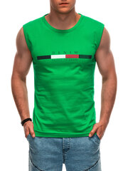 мужская рубашка s1955 - зеленая цена и информация | Мужские футболки | pigu.lt
