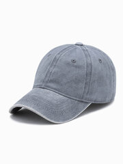 Vyriška beisbolo kepuraitė pilka kaina ir informacija | Vyriški šalikai, kepurės, pirštinės | pigu.lt