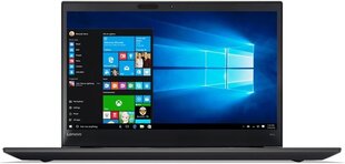 Lenovo ThinkPad P51s 15.6", Intel Core i7-7500U, 16GB, 512GB SSD, be OS, Juodas kaina ir informacija | Nešiojami kompiuteriai | pigu.lt