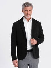 Švarkas vyrams Ombre Clothing v5 om-blzb-0127, juodas цена и информация | Мужские пиджаки | pigu.lt