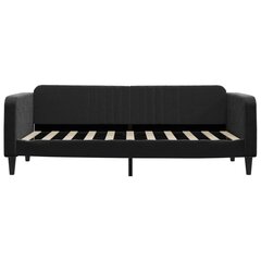 Sofa-lova vidaXL, 90x190 cm, juoda kaina ir informacija | Lovos | pigu.lt