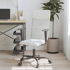Biuro kėdė vidaXL, balta цена и информация | Офисные кресла | pigu.lt