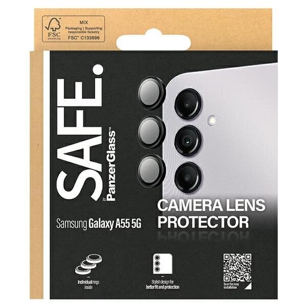 PanzerGlass Safe Camera Lens Protector kaina ir informacija | Apsauginės plėvelės telefonams | pigu.lt