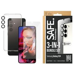 PanzerGlass Safe 3in1 Hardcase + Screen Protector + Camera Lens цена и информация | Защитные пленки для телефонов | pigu.lt