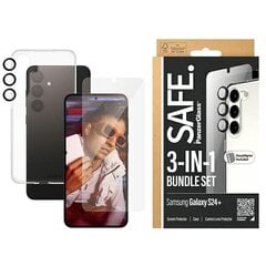 PanzerGlass Safe 3in1 Hardcase + Screen Protector + Camera Lens kaina ir informacija | Apsauginės plėvelės telefonams | pigu.lt