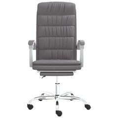 Офисное кресло vidaXL, серое цена и информация | Офисные кресла | pigu.lt
