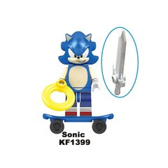 Конструктор Sonic the Hedgehog фигурка HeroBricks, 5 см цена и информация | Конструкторы и кубики | pigu.lt