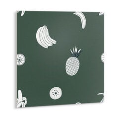 Lipni dekoratyvinė plytelė Tulup 30x30cm ananasas ir bananas kaina ir informacija | Grindų plytelės | pigu.lt