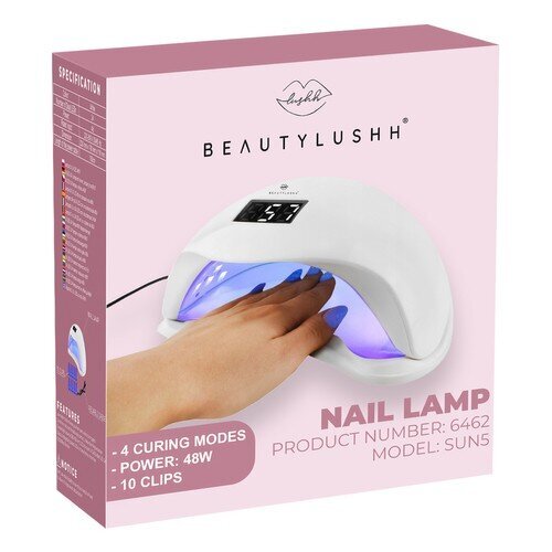 Beautylushh UV/LED цена и информация | Manikiūro, pedikiūro aparatai | pigu.lt