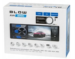 Автомагнитола Blow AVH-8990 1-DIN цена и информация | Автомагнитолы, мультимедиа | pigu.lt