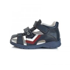 Кожаные сандалии для мальчиков D.D. Step .G290-41965A.Bermuda Blue, синий цена и информация | Детские сандали | pigu.lt