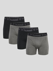 HUMMEL hmIMARSTON 4-PACK BOXERS нижнее белье 21579610705700498232819 цена и информация | Мужские трусы | pigu.lt