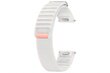 Samsung Fabric Band (S/M) Pink White kaina ir informacija | Išmaniųjų laikrodžių ir apyrankių priedai | pigu.lt