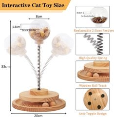 Interaktyvus žaislas katėms 2in1, 1 vnt. kaina ir informacija | Žaislai katėms | pigu.lt