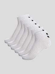 Hummel kojinės unisex HmlCHEVRON, baltos, 6 poros цена и информация | Мужские носки | pigu.lt