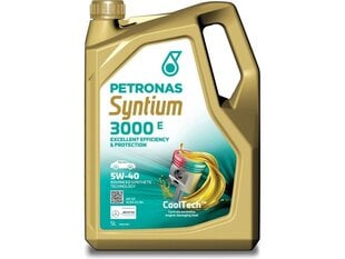 Petronas Syntium 3000 E 5W-40 MB229.5 alyva, 5L kaina ir informacija | Variklinės alyvos | pigu.lt