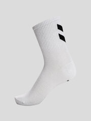 Hummel kojinės unisex HmlCHEVRON, baltos, 6 poros цена и информация | Мужские носки | pigu.lt