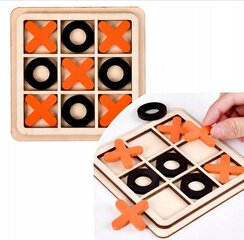 Деревянная игра крестики-нолики цена и информация | Настольные игры, головоломки | pigu.lt