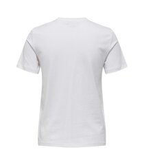 Marškinėliai moterims Only, balti kaina ir informacija | Marškinėliai moterims | pigu.lt