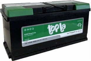 Akumuliatorius Topla TTAGM105R 105 Ah 950A kaina ir informacija | Akumuliatoriai | pigu.lt