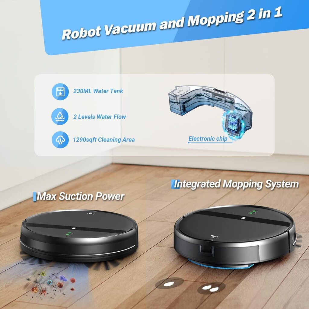 Yogasuper Mopping Robot G20 kaina ir informacija | Dulkių siurbliai-robotai | pigu.lt