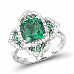 Sidabrinis žiedas moterims su špineliais ir cirkoniais Brasco 59327 kaina ir informacija | Žiedai | pigu.lt
