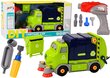 Žaislinė kelių valymo mašina, žalia цена и информация | Žaislai berniukams | pigu.lt