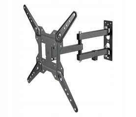 Silver Monkey UT-600 mount for TV|monitor weighing up to 30 kg - black цена и информация | Кронштейны и крепления для телевизоров | pigu.lt