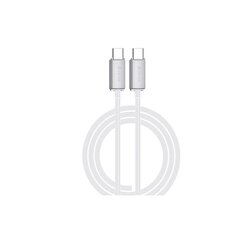 Devia cable Extreme EC688 PD USB-C - USB-C 1,5 m 60W 3A white цена и информация | Кабели для телефонов | pigu.lt