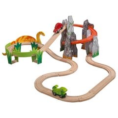 Prekė su pažeista pakuote.Žaislinė trasa KidKraft Adventure Track Dino World kaina ir informacija | Žaislai vaikams su pažeista pakuote | pigu.lt