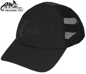 Kepurė vyrams HELIKON Baseball VENT PC RS Juoda kaina ir informacija | Vyriški šalikai, kepurės, pirštinės | pigu.lt