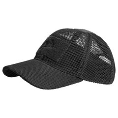 Kepurė vyrams HELIKON Baseball MESH Juoda kaina ir informacija | Vyriški šalikai, kepurės, pirštinės | pigu.lt