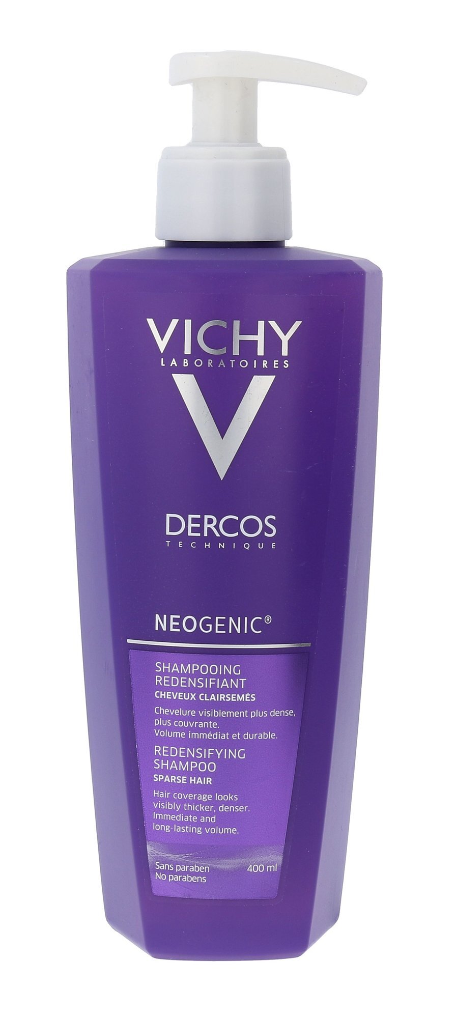 Apimties suteikiantis šampūnas plaukams Vichy Dercos Neogenic, 400 ml